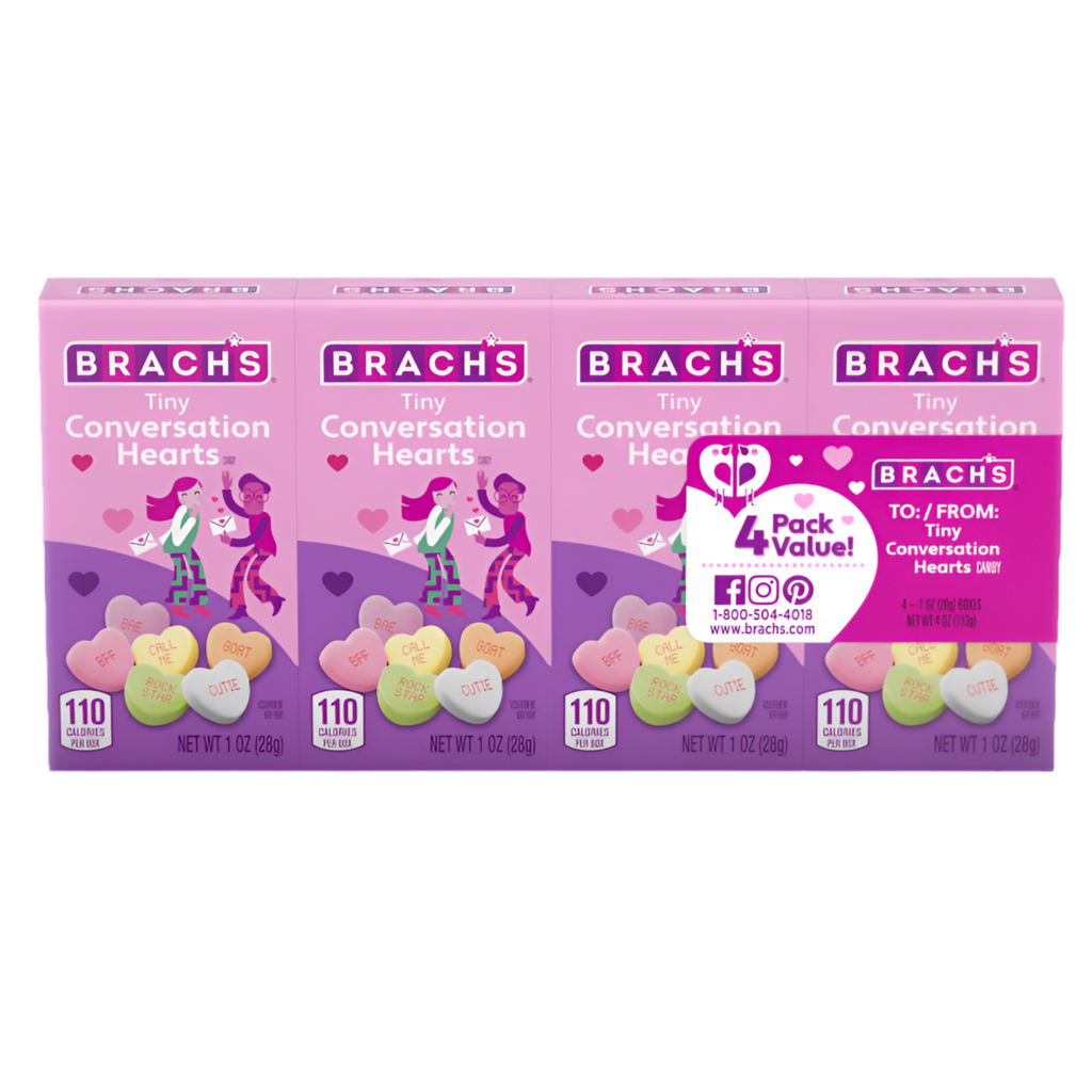 Brach’s Conversation Hearts 4 Pack - 113g