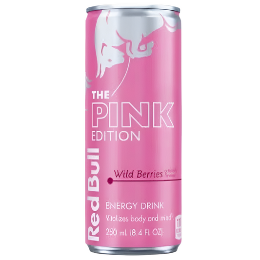 Red Bull Pink Wild Berries Sugar Free - 250ml