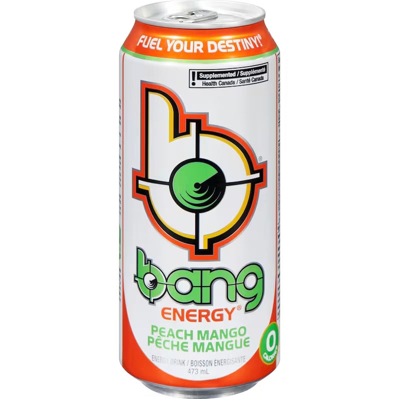 Bang Peach Mango 473ml