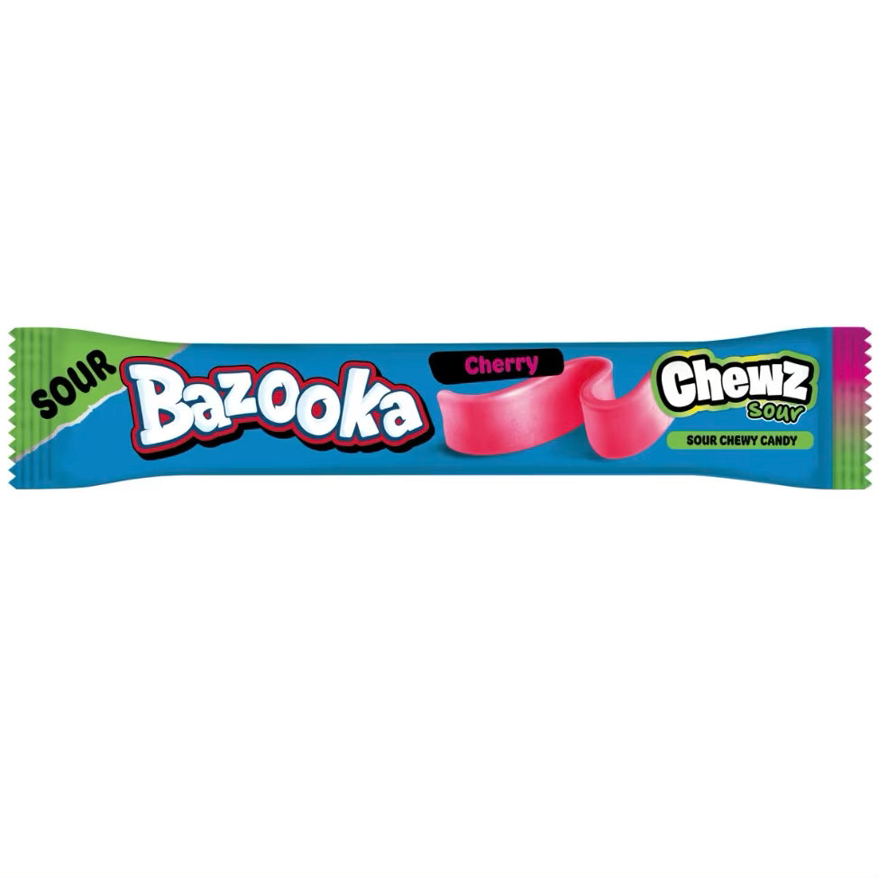 Bazooka Chewz Cherry Sour - 14g