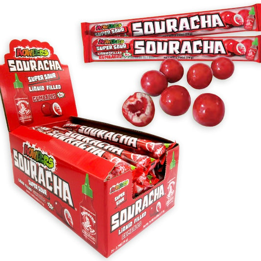 Souracha Liquid Filled Sour Gumballs - 79g