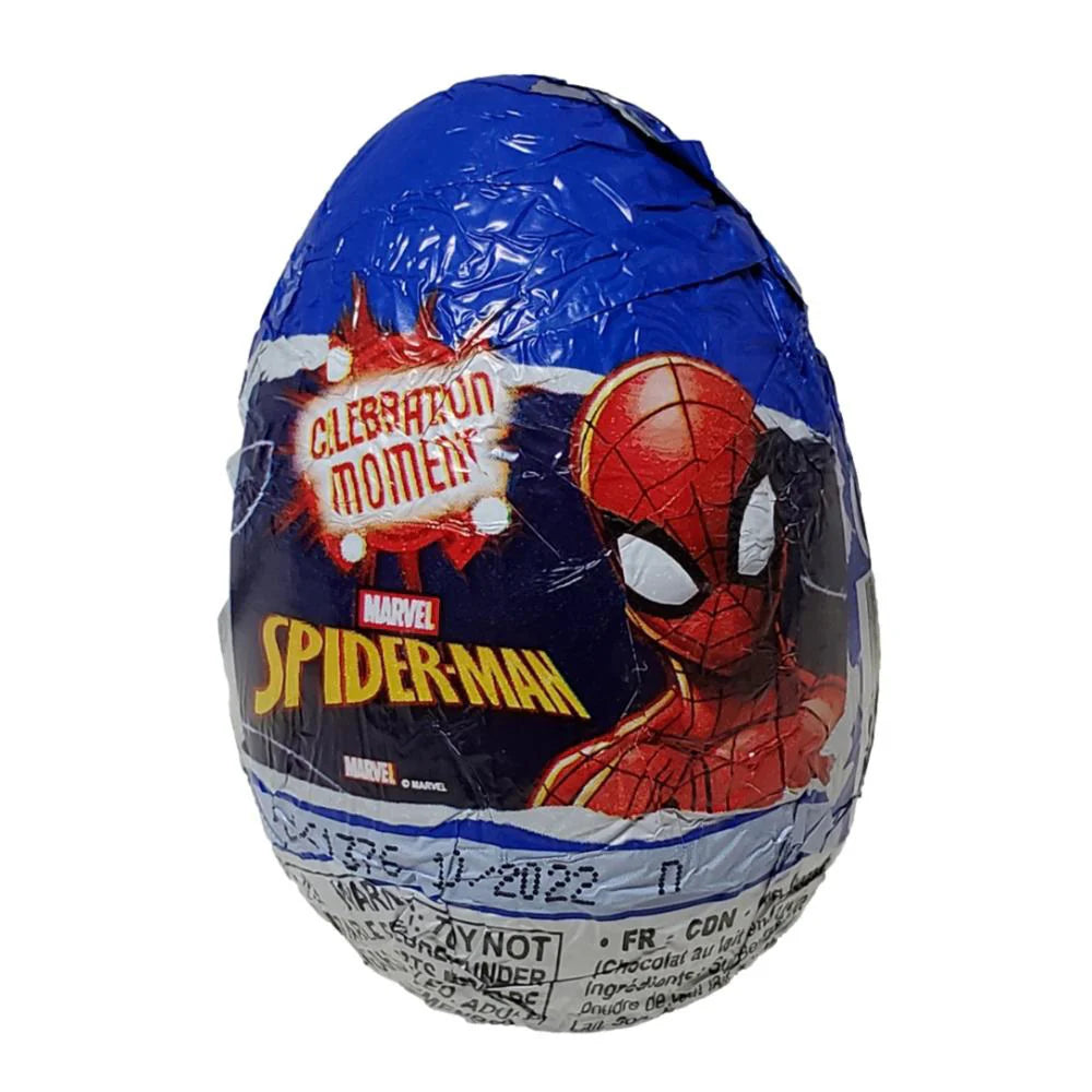 Spider-Man Chocolate Egg With Toy - 20g