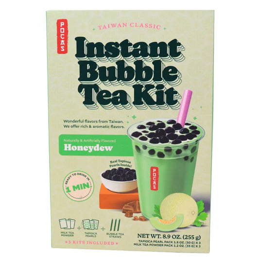 Instant bubble Tea Kit Honeydew ๐ - 255g