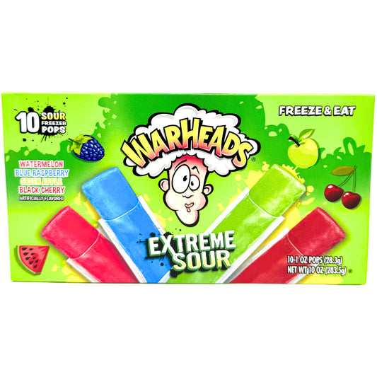 WarHeads Freezer Pop - 28.3 g 10 Pack