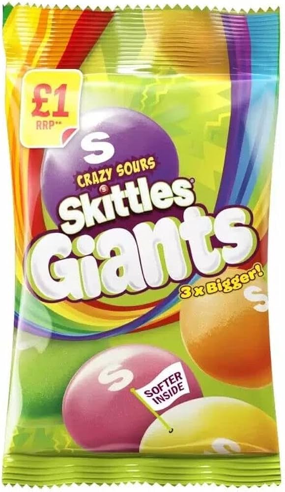 Skittles Giants Sours - 116g
