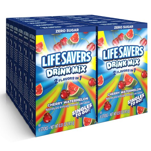 Life Saver Cherry Watermelon - 6 Pack