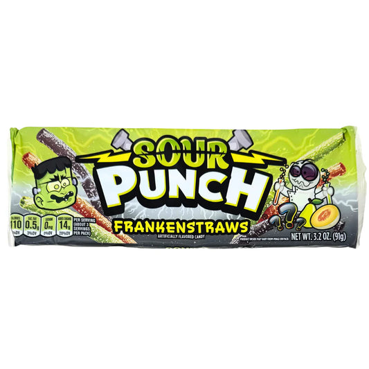 Sour Punch Frankenstraws - 91g