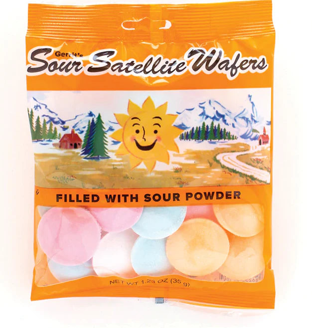 Sour Satellite Wafers - 35g