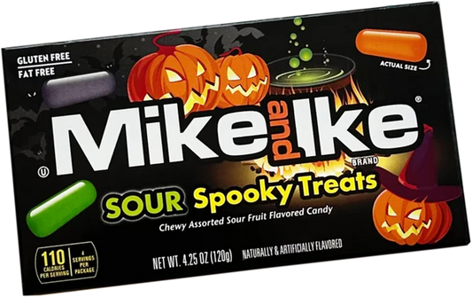 Mike And Ike Sour Spooky Treats - 120g