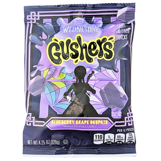 Wednesday Gushers Blueberry Grape - 120g