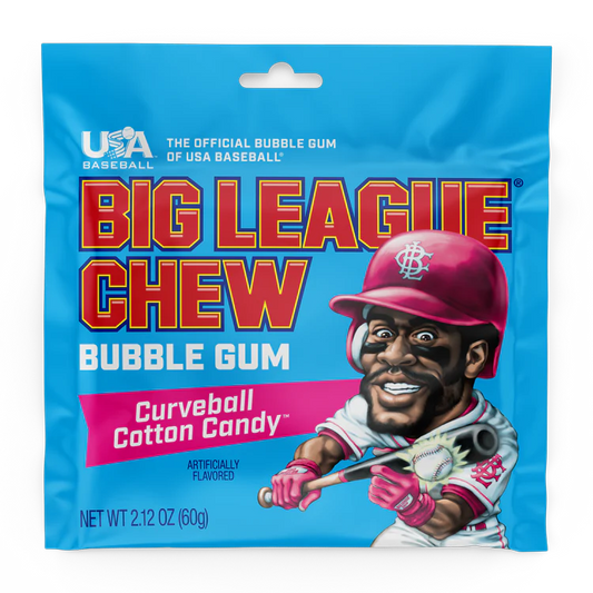 Big League Chew Bubblegum Cotton Candy - 60g