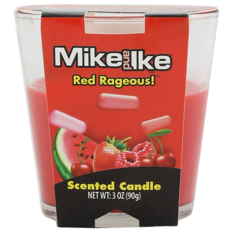 Mike And Ike Red Rageous Candle
