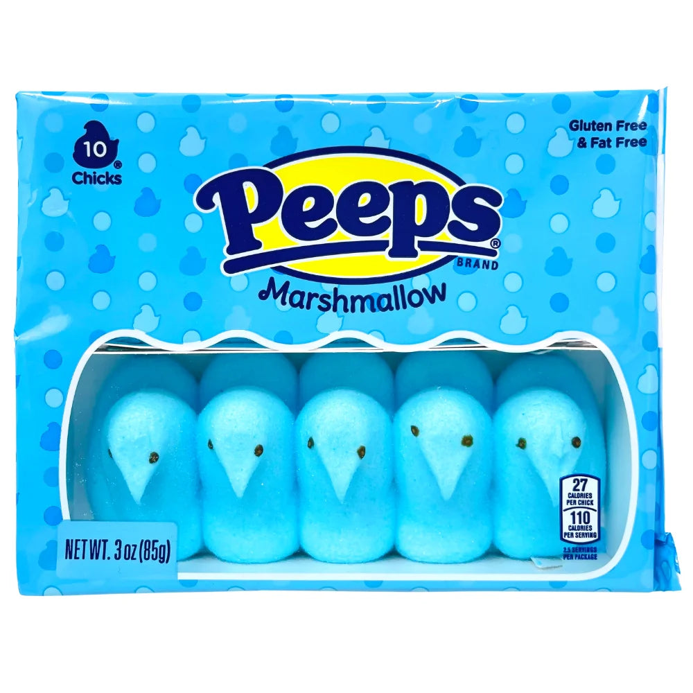Peeps Blue 10 Pack - 85g