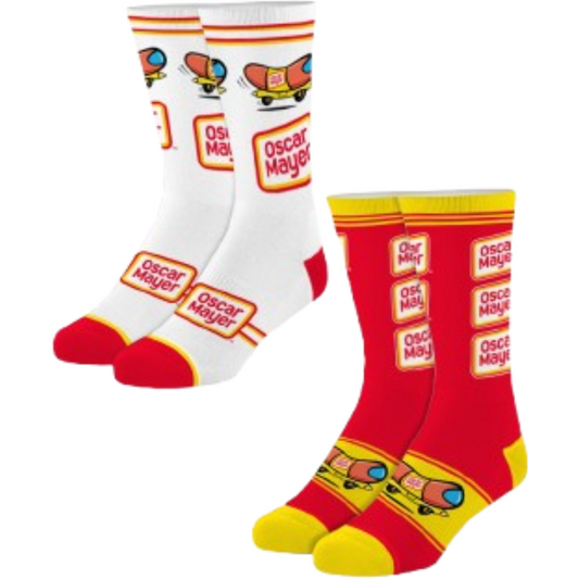 Oscar Mayer Crew Socks 2 Pairs