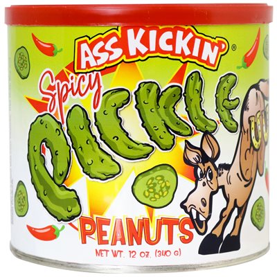 Ass Kickin’ Spicy Pickle Peanuts - 340g