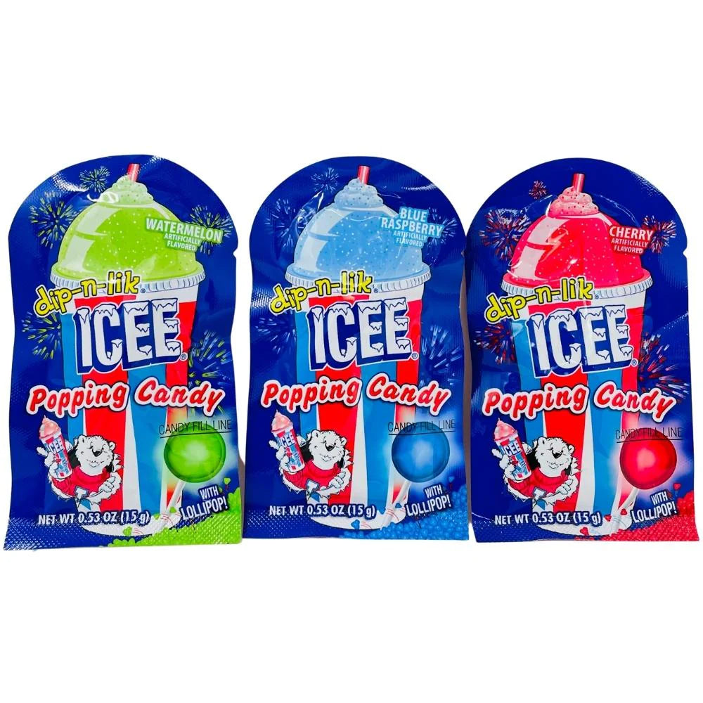 Icee Popping Candy / Lollipop - 15g