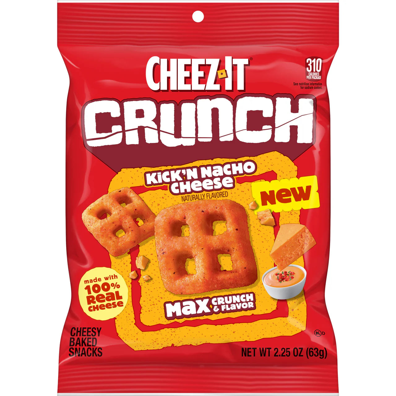 Cheez-It Crunch Kick’n Nacho Cheese – 65g