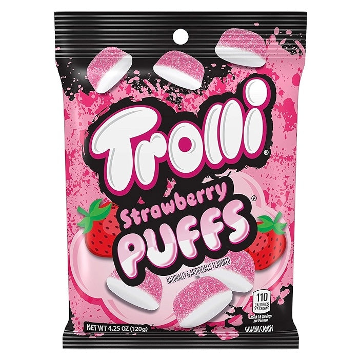 Trolli Strawberry Puffs - 120g