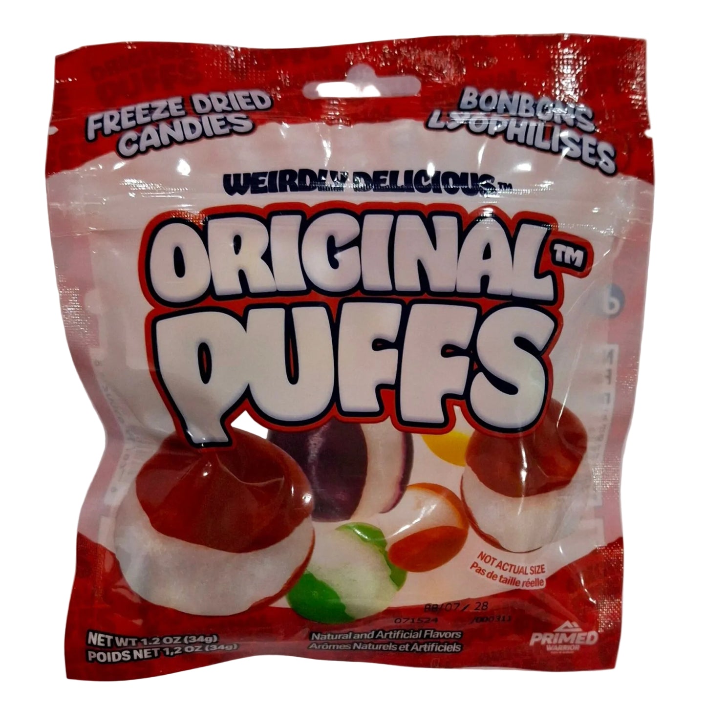 Weirdly Delicious Original Puffs - 34g