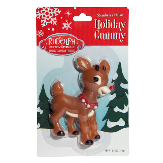 Holiday Gummy Rudolph The Red Nose Reindeer - 110g