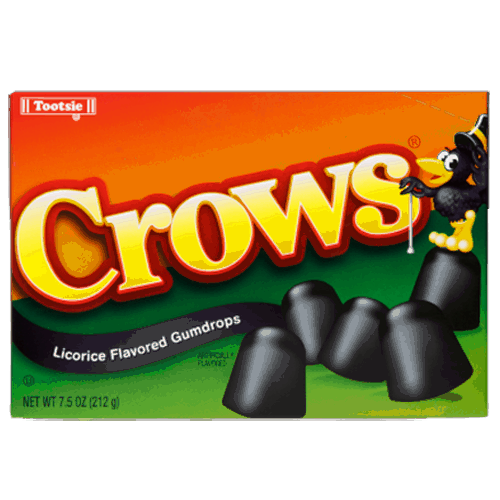 Crows liquorice Gumdrops - 184g