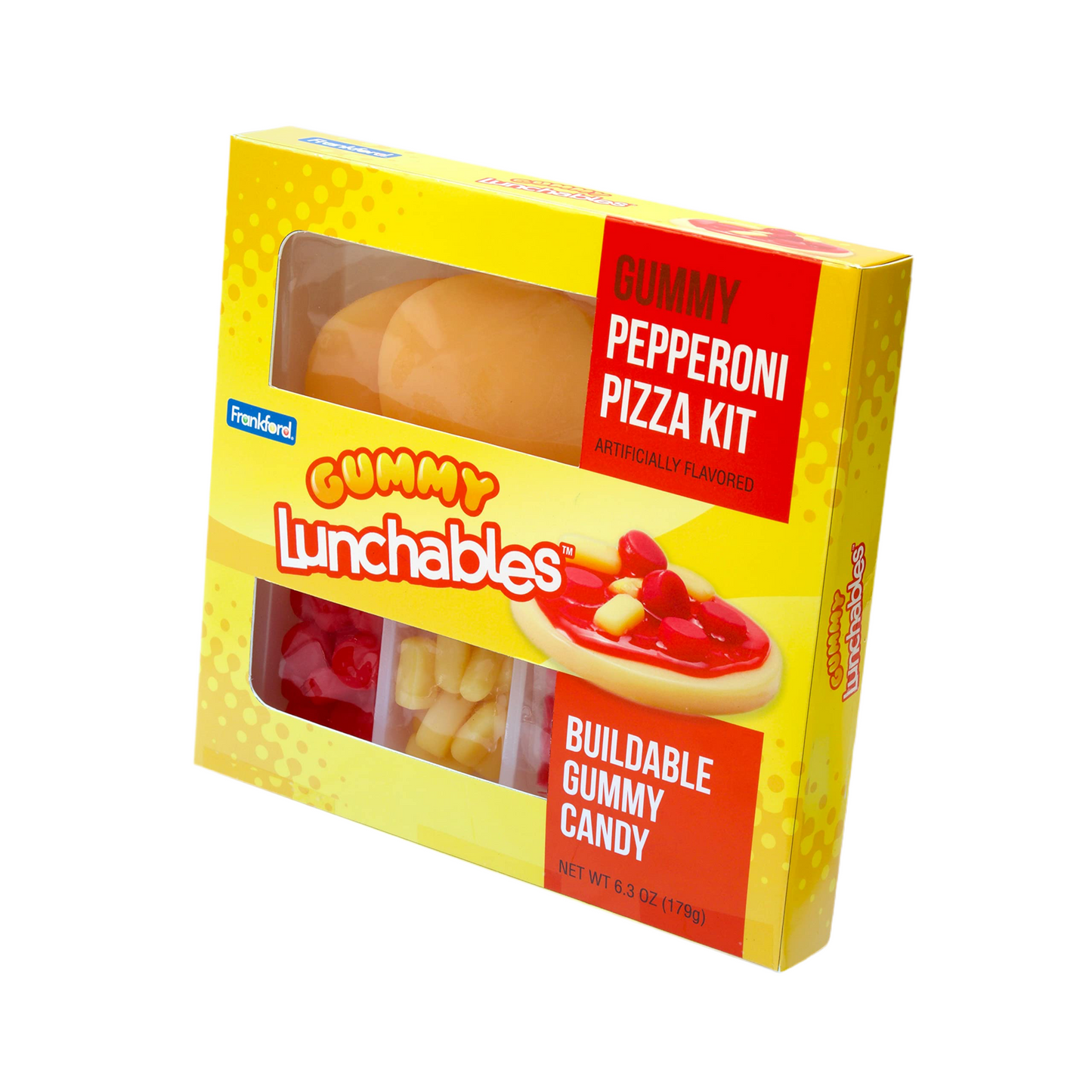 Gummy Lunchables Pepperoni Pizza Kit