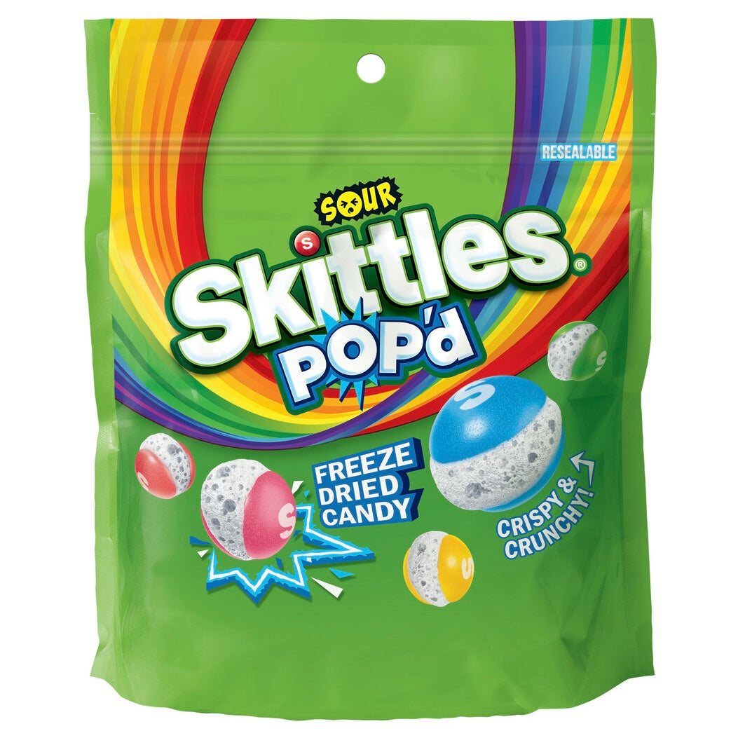 Skittles Sour Pop’d - 155g