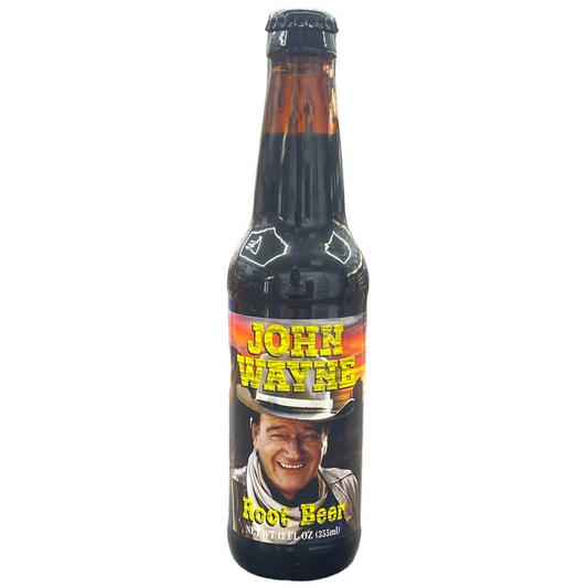 John Wayne Root Beer Soda - 355ml