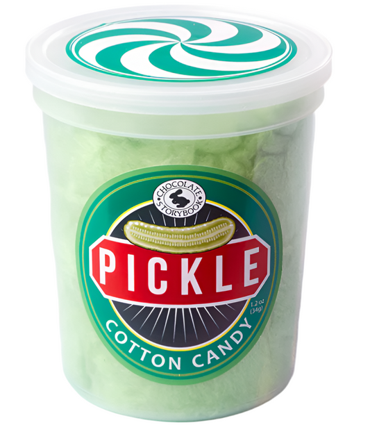 Pickle Cotton Candy