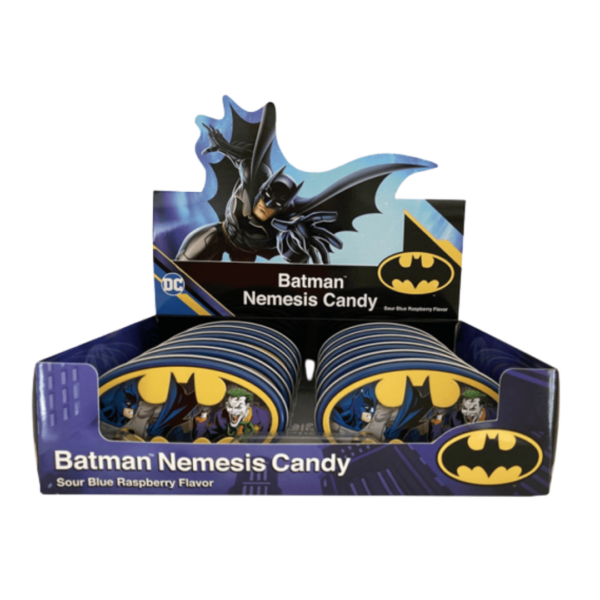 Batman Nemesis Candy Sour Blue Raspberry - 34g