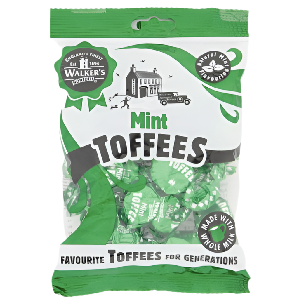 Walkers Mint Toffees -  150g