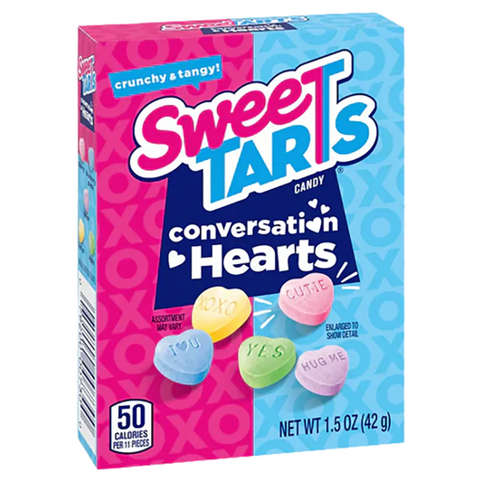 Sweet Tarts Conversation Hearts - 42g