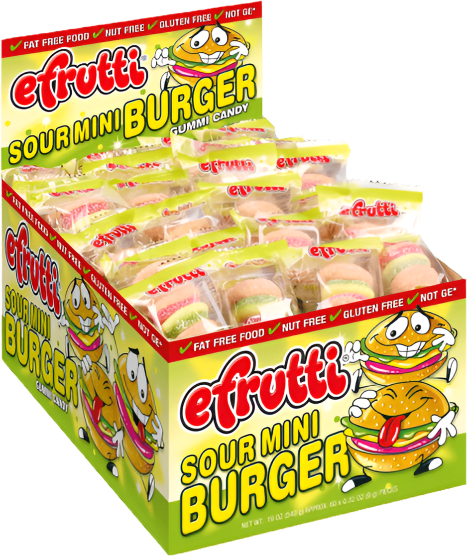 Efrutti Sour Burger - 9g