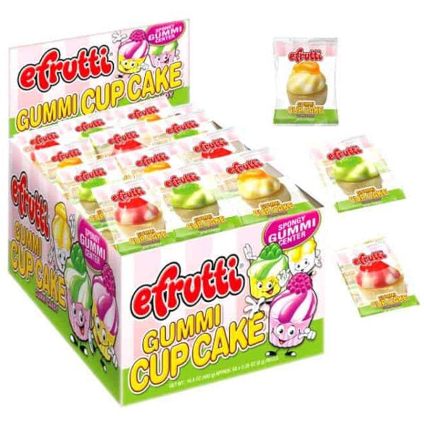 Efrutti Gummi Cupcakes - 9g