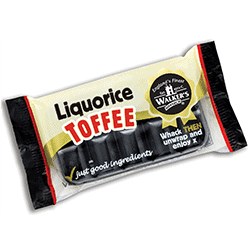 Walkers Toffee Liquorice (UK) -100g