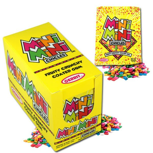 Mini Mini Chicles Fruity - 22.5g