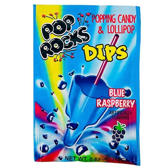 Pop Rocks Dips Blue Raspberry - 18g