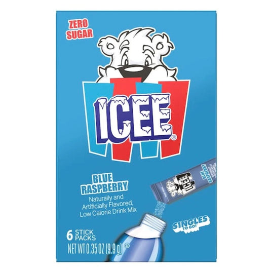 Icee Blue Raspberry Drink Mix - 6 Pack