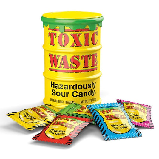 Toxic Waste Hazardously Sour Candy - 48g