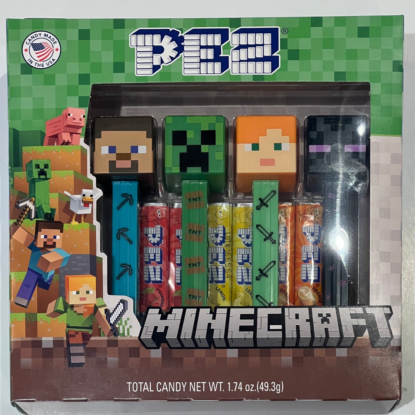 Pez Minecraft Gift Set