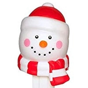 Pez Snowman Christmas Mini