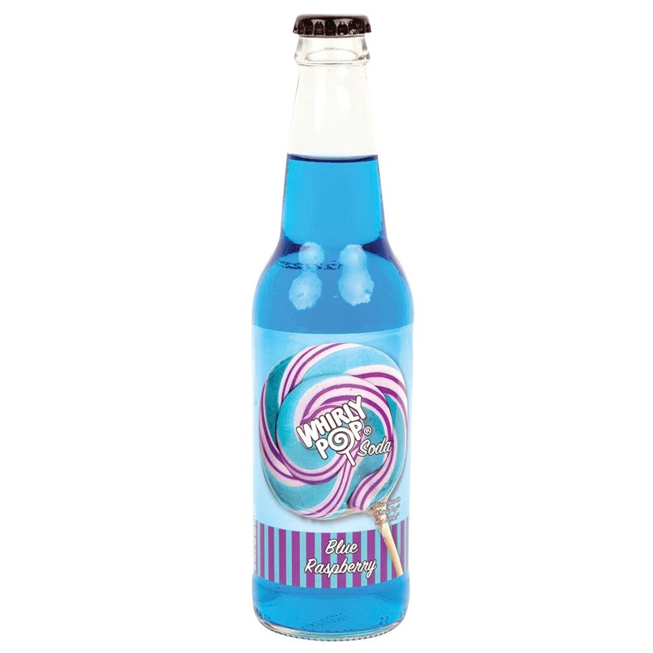 Whirly Pop Blue Raspberry Soda - 355ml