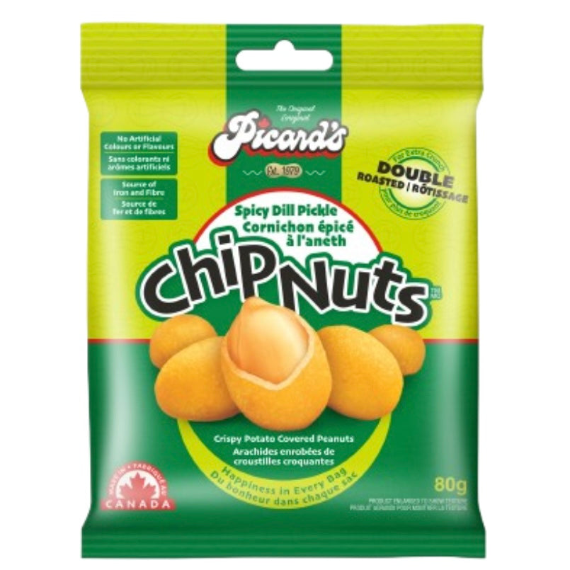 Picard’s Chip Nuts Spicy Dill Pickle - 80g