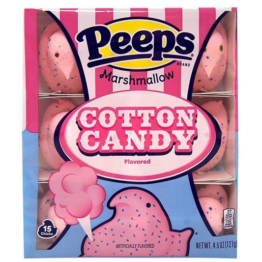 Peeps Cotton Candy 15 Pack - 127g