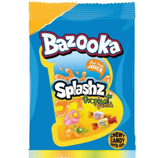 Bazooka Splashz Tropical Punch - 120g