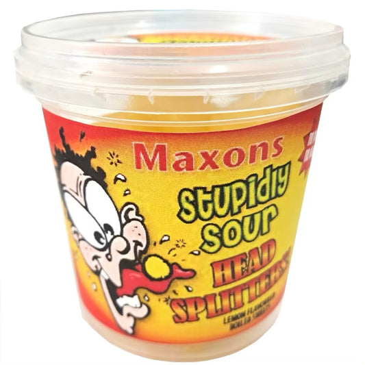 Maxons Stupidly Sour Head Splitters ! - 100g