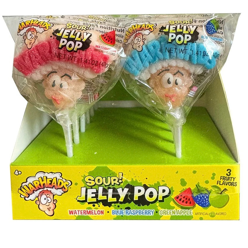 Warheads Sour Jelly Pop - 41g