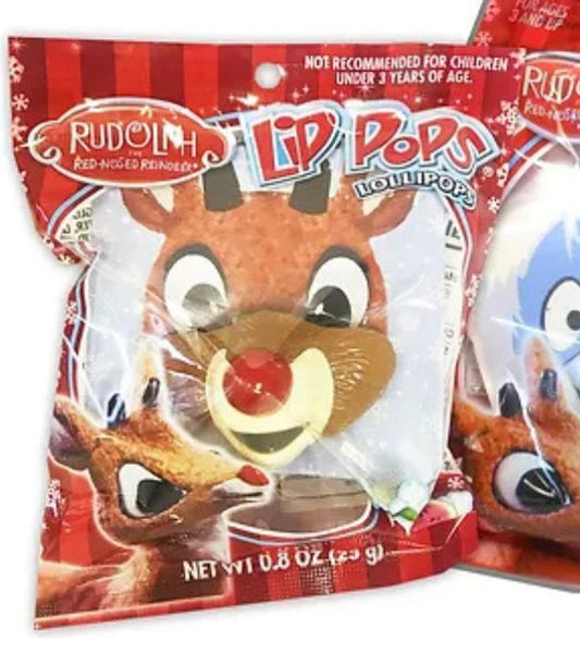 Lip Pop Lollipop Rudolph