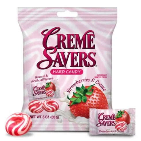 Creme Savers Strawberry - 85g