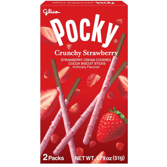 Pocky Strawberry Crunchy Japan - 40g